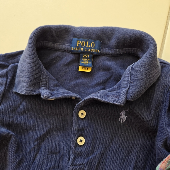 Ralph Lauren Navy Dress and Plaid Dress Set - Picture 3 of 8